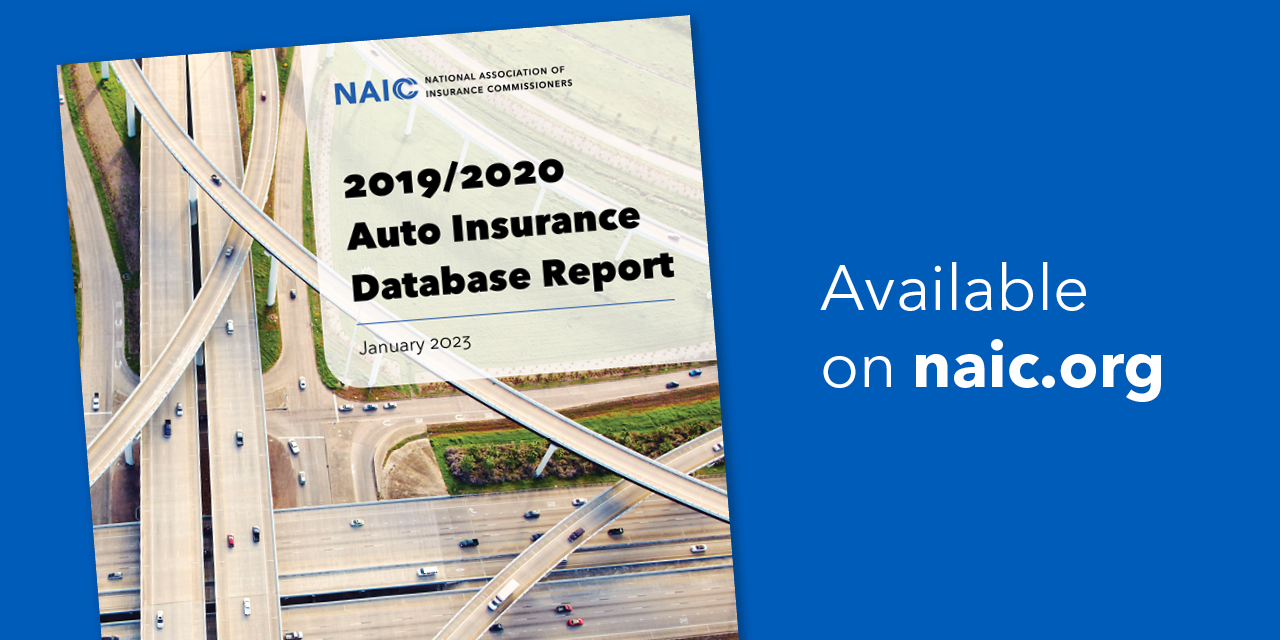 Cover of 2019/2020 Auto Insurance Database Report